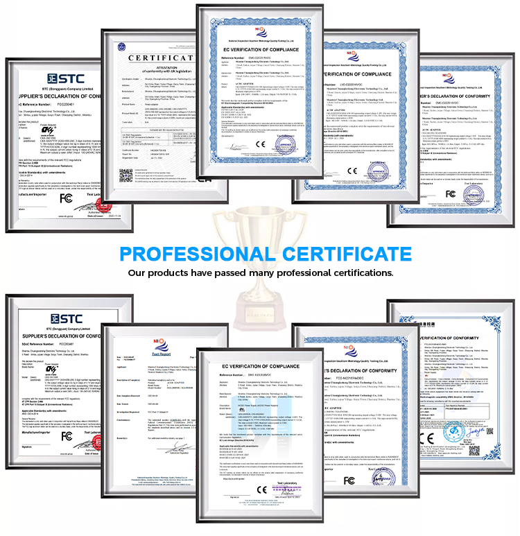 Certifications