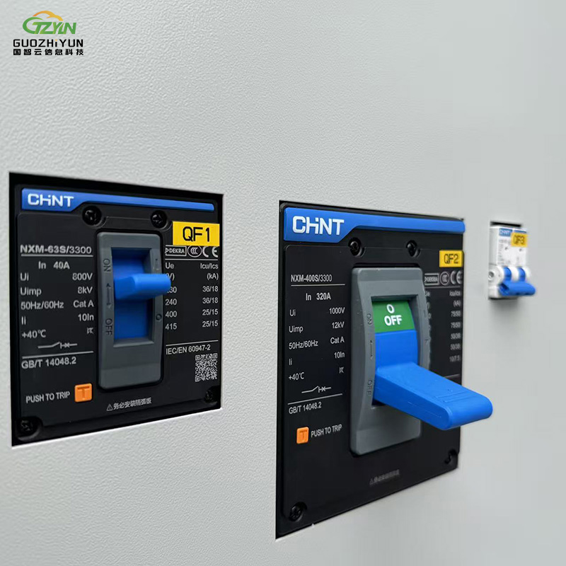 Power Distribution Solution 400A 3 Phase Distribution Panel Board Low Voltage Distribution Cabinet for Outdoor EV Charging
