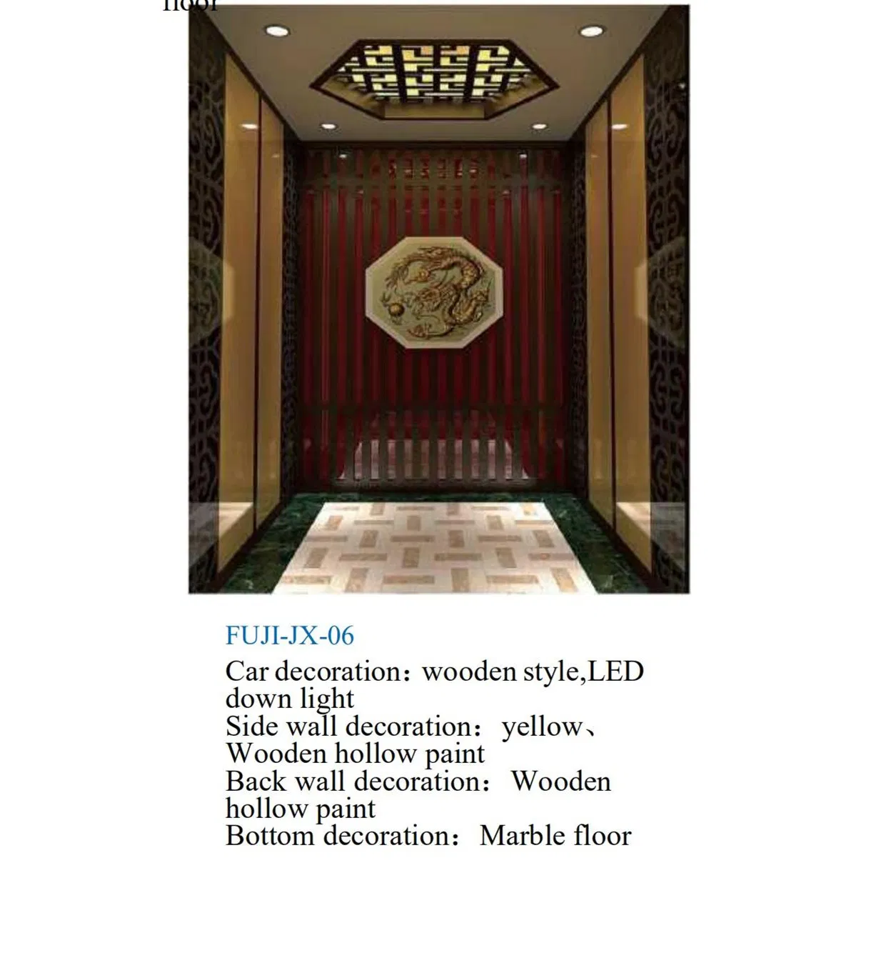 Asai FUJI Passenger Elevator
