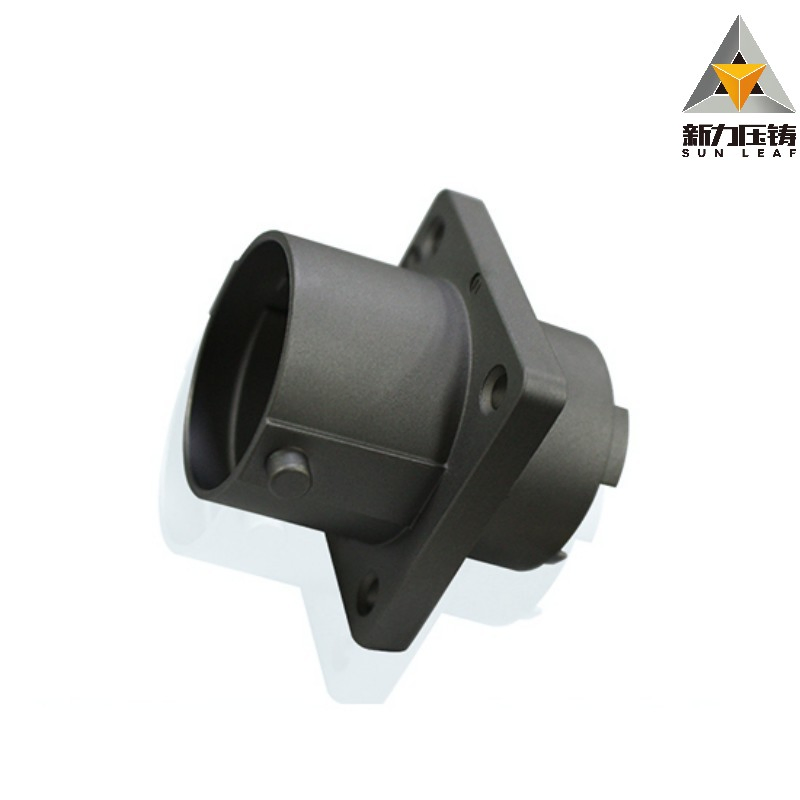 Made to Order Aluminum Die Casting Electroplated Circular Connector Components for Industrial Sensors