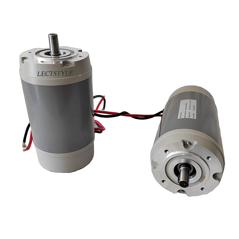 DC Worm Gear Reducer Drive Motor for Electric Robot Mobile Transporter