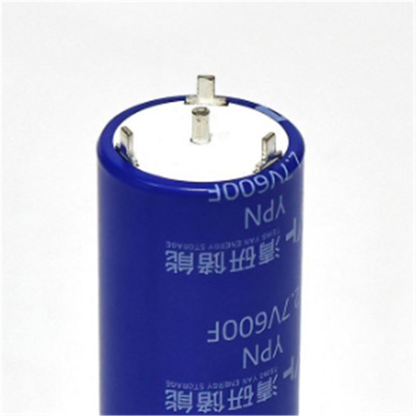 Laser Welded Three-Jaw Capacitor 600f Renewable Energy Systems 2.7V Applications