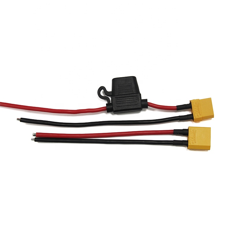 Factory Supply XT30 Xt60 Xt90 Connector High Temperature High Voltage Rubber Wire Harness for Battery