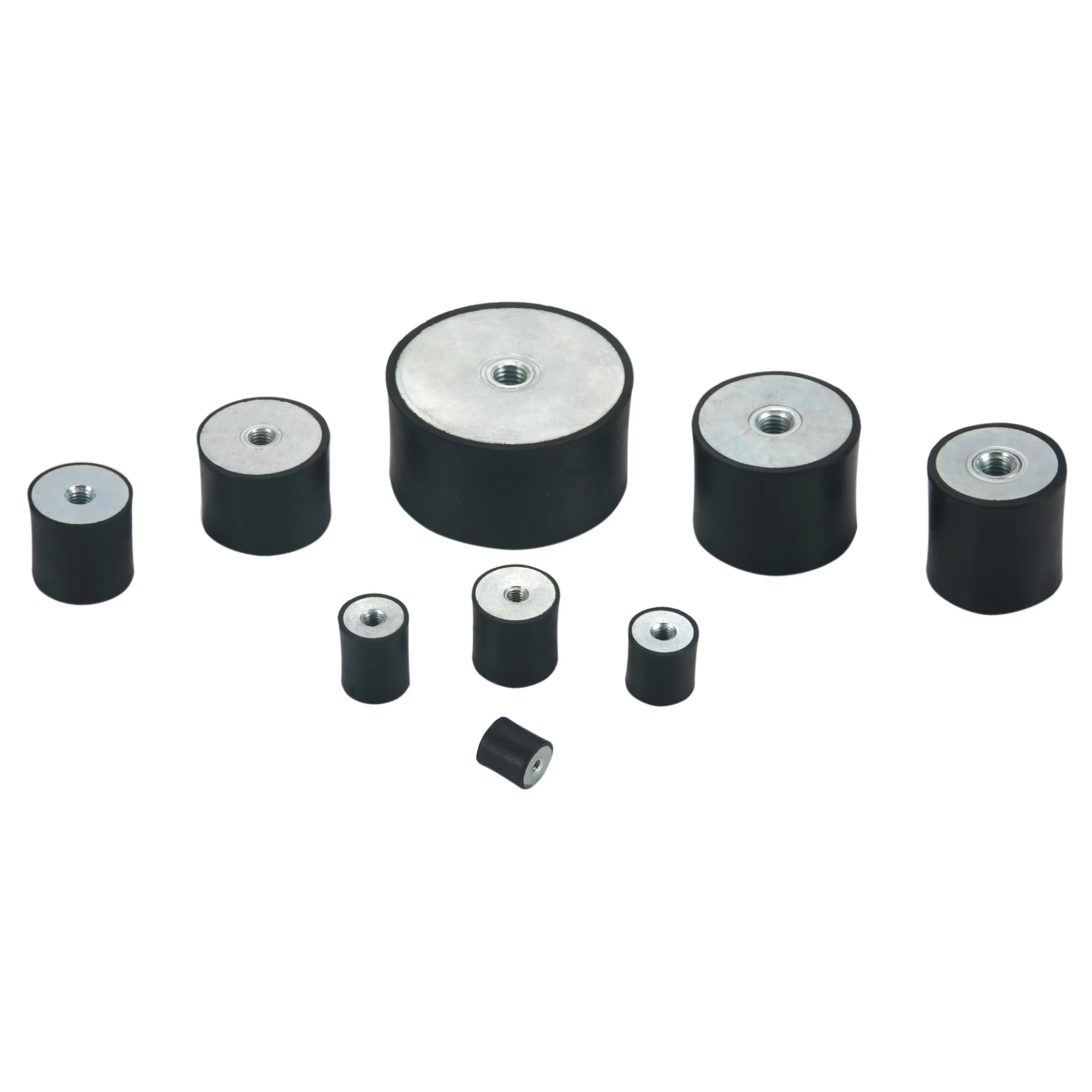 Heavy-Duty NHE05 Series DE-Type Rubber Shock Absorbers &amp; Anti-Vibration Mount Buffers for EV &amp; Vehicle Components