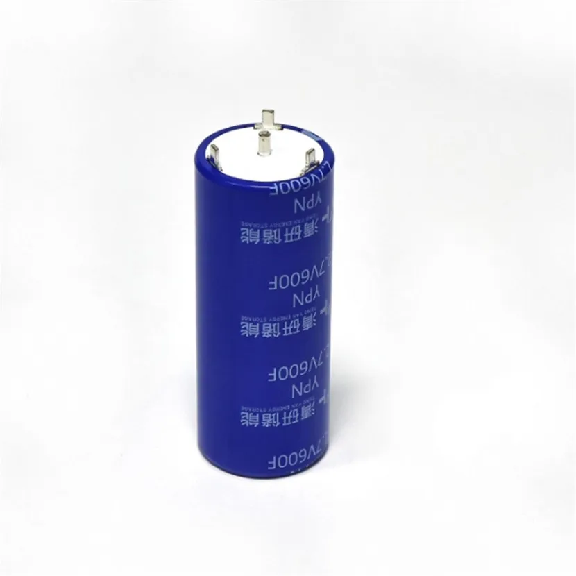 2.7V 600f Laser Welded Super Capacitor Three Jaw for Solar Systems Use