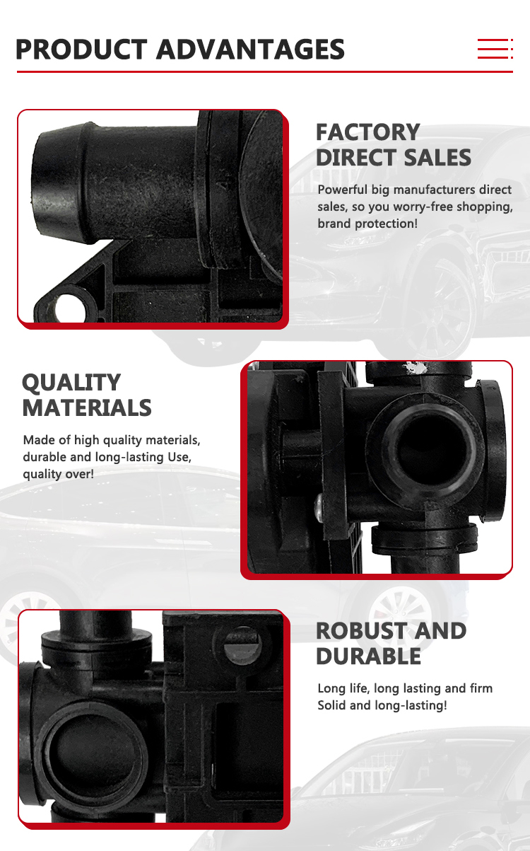EV Parts Auto Cooling 3 Way Heater Water Valve 2