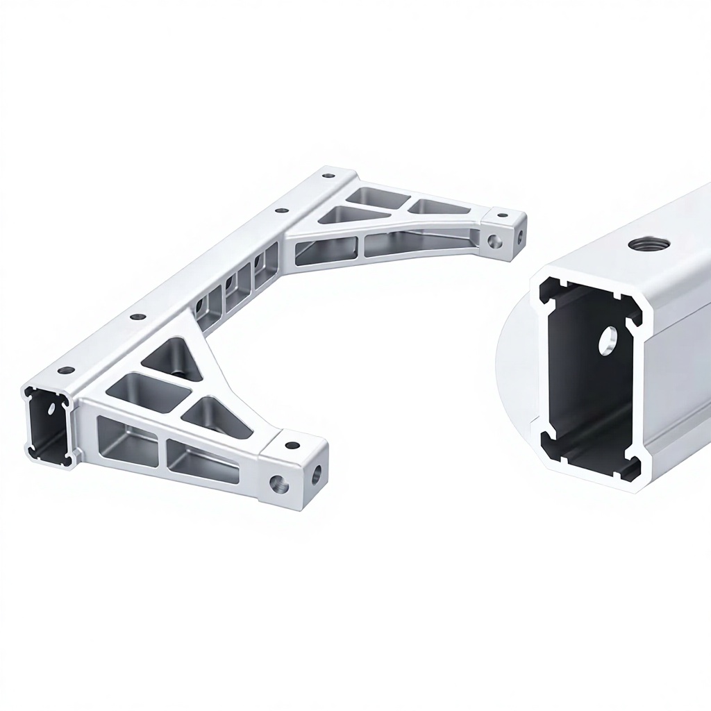 Aluminum Alloy &amp; Stainless Steel Lightweight Chassis Crossbeam for Tesla Model Y Aftermarket Custom CNC/Wire EDM Service
