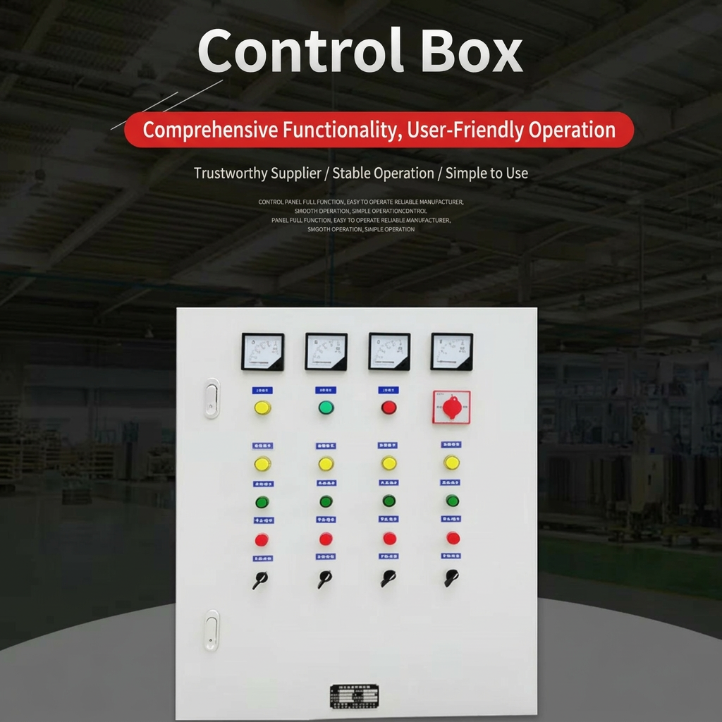 Customized Pump Control Box LV Distribution Panel UPS EV Charger Power Monitoring Cabinet 40-250A Current IP30-65 Protection