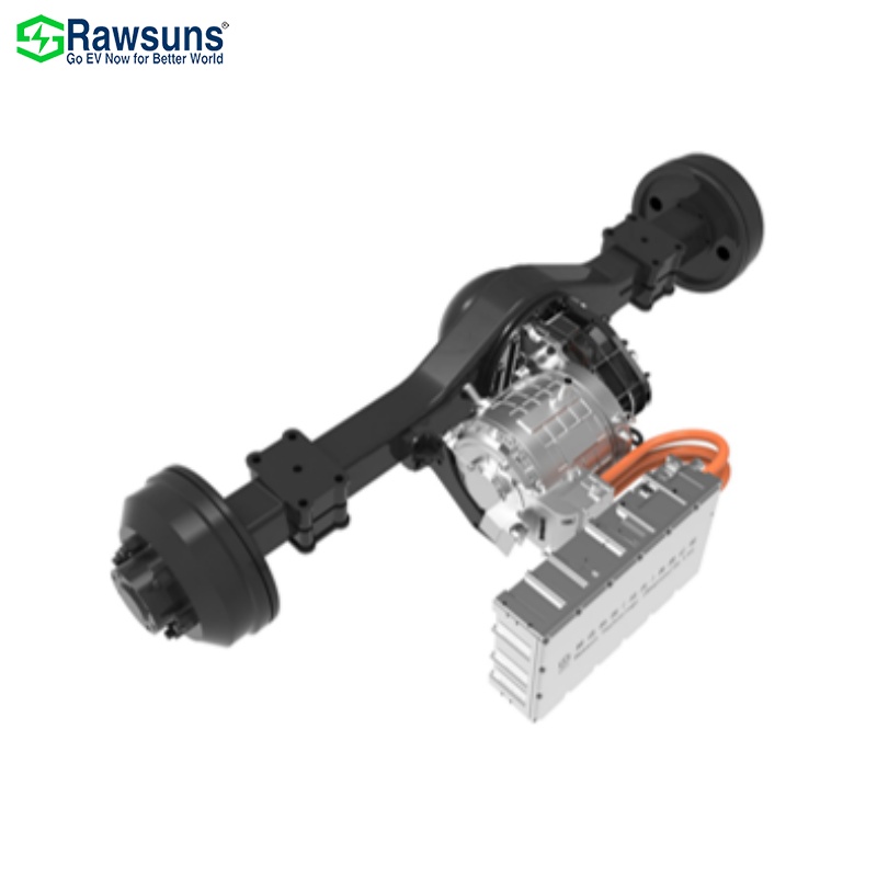 READ10000 Drivetrain Rear Axle EV Conversion Kit 100/200kw E-Axle Powertrain Assembly 10T/12T Logistic Vehicle Truck High Torque