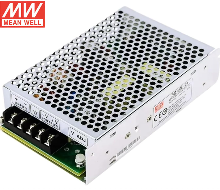 MEANWELL DC DC Converter Single Output SD-50B-24 Power Supply Overload protection Low cost