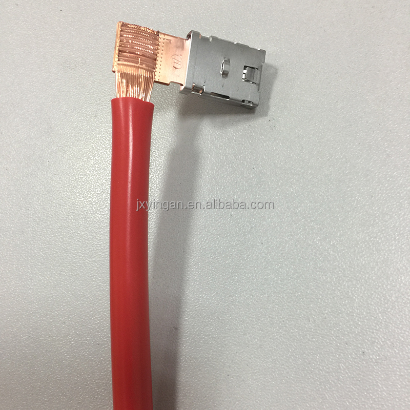 Custom High Voltage EV Cable Assembly Electric Construction Vehicle Charging Port Wiring Harness for New Energy Vehicle OEM