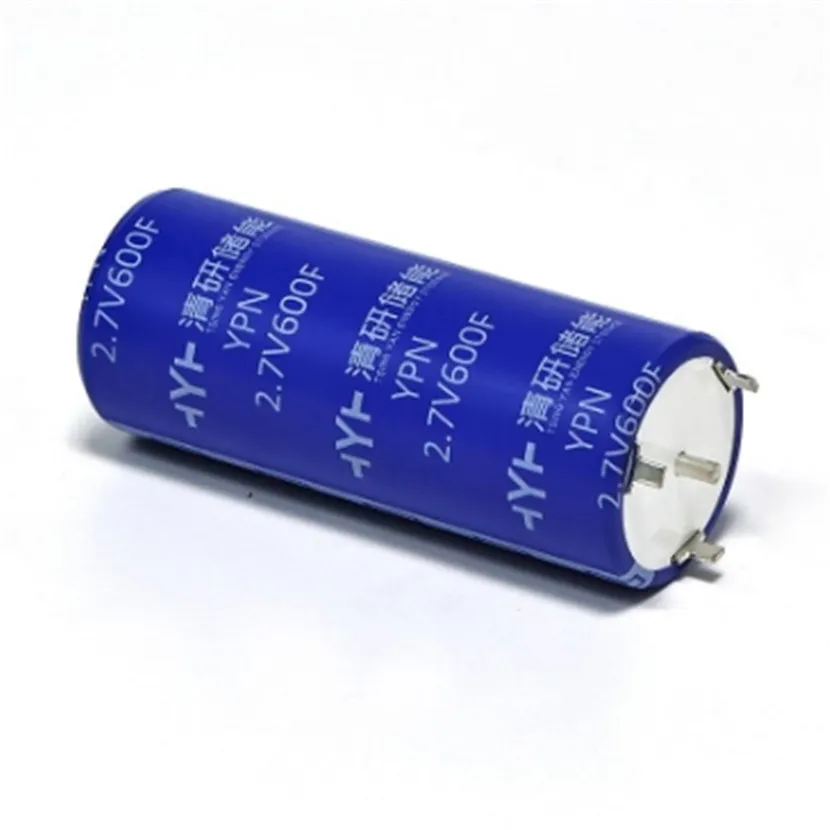 2.7V 600f Laser Welded Super Capacitor Three Jaw for Solar Systems Use