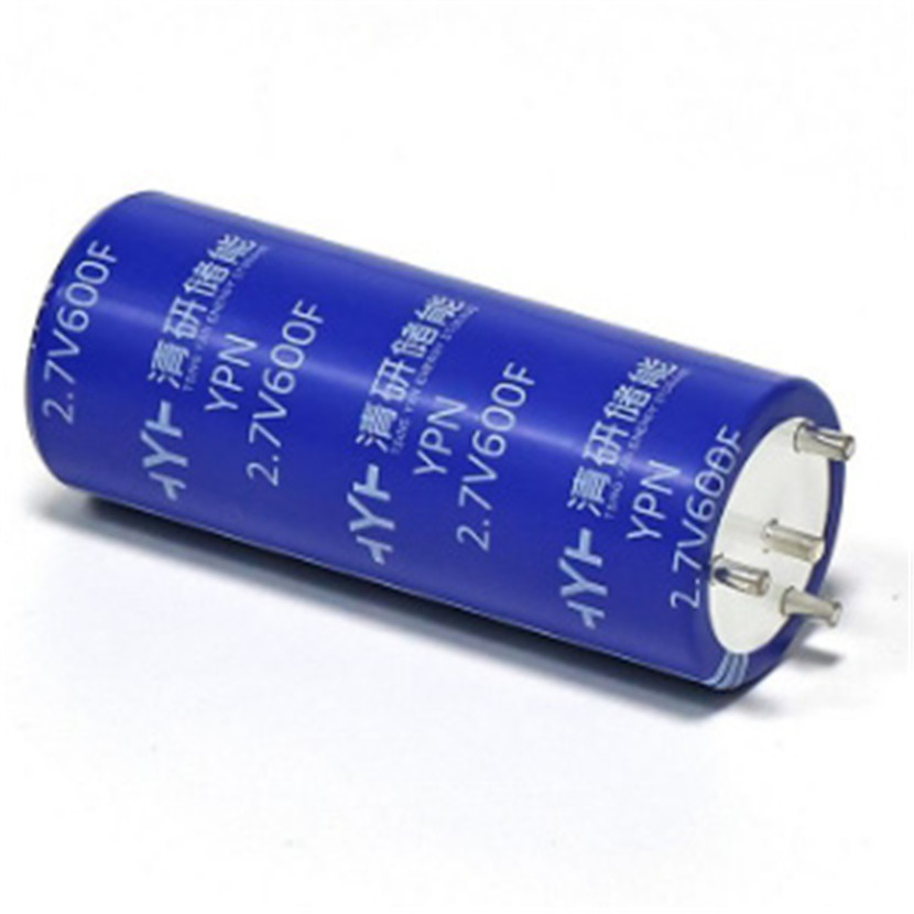2.7V 600f Laser Welded Super Capacitor Three Jaw for Solar Systems Use