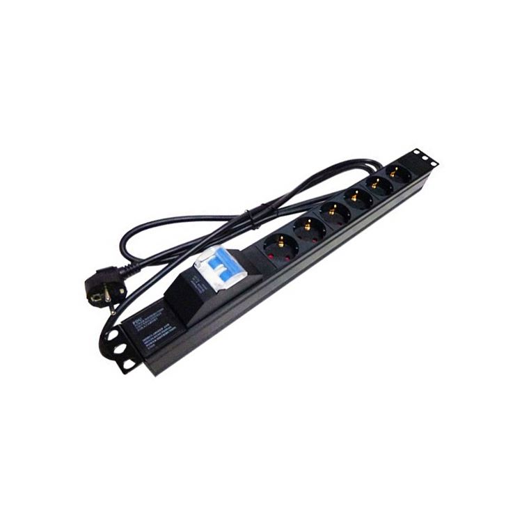 19inch 1U Germany Type 16 a EV Adjustable Telecom DC Electric Vehicle Power Distribution Unit