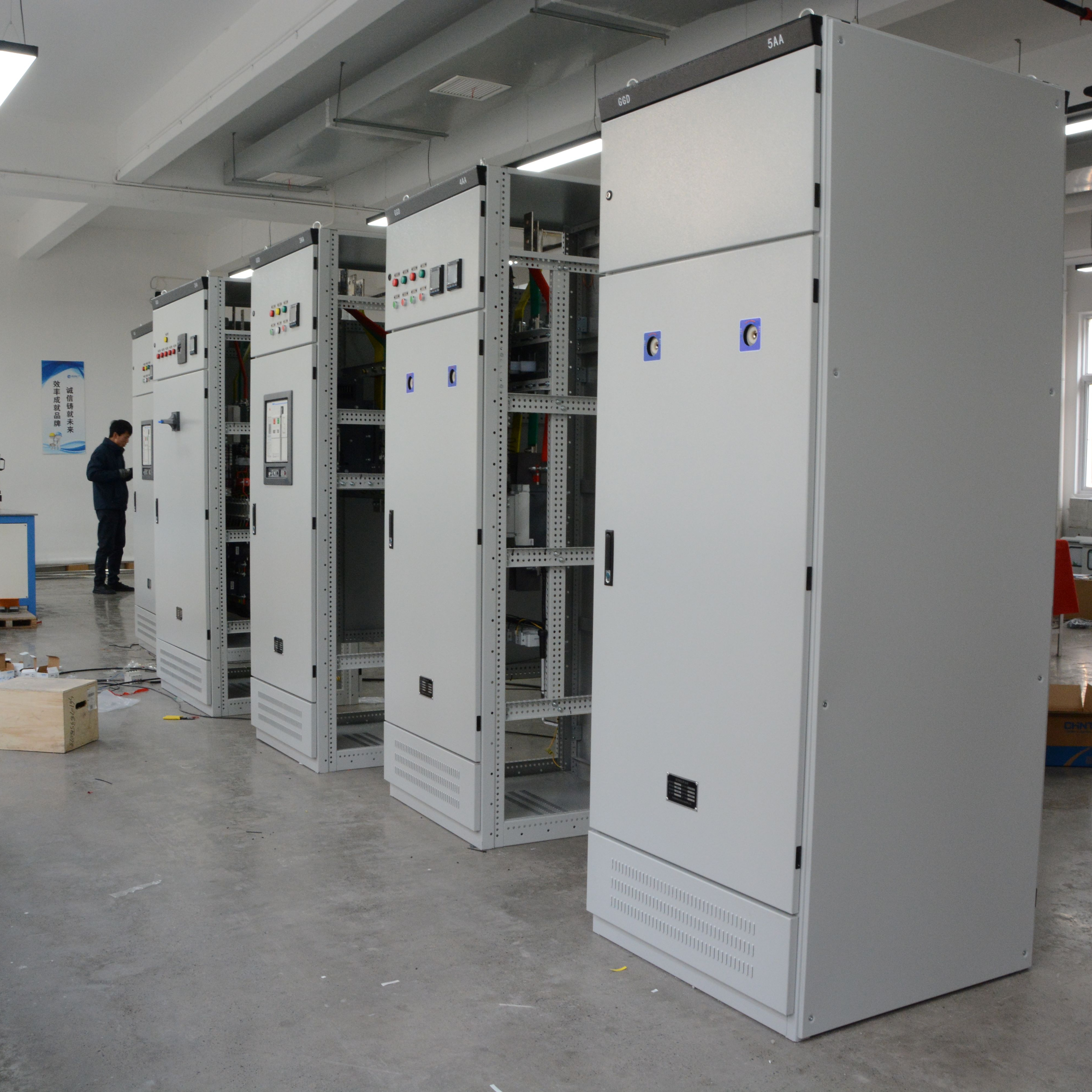Leakage Protection EV Charging Distribution Box 380V Intelligent Power Panel IP54 Hybrid Lock