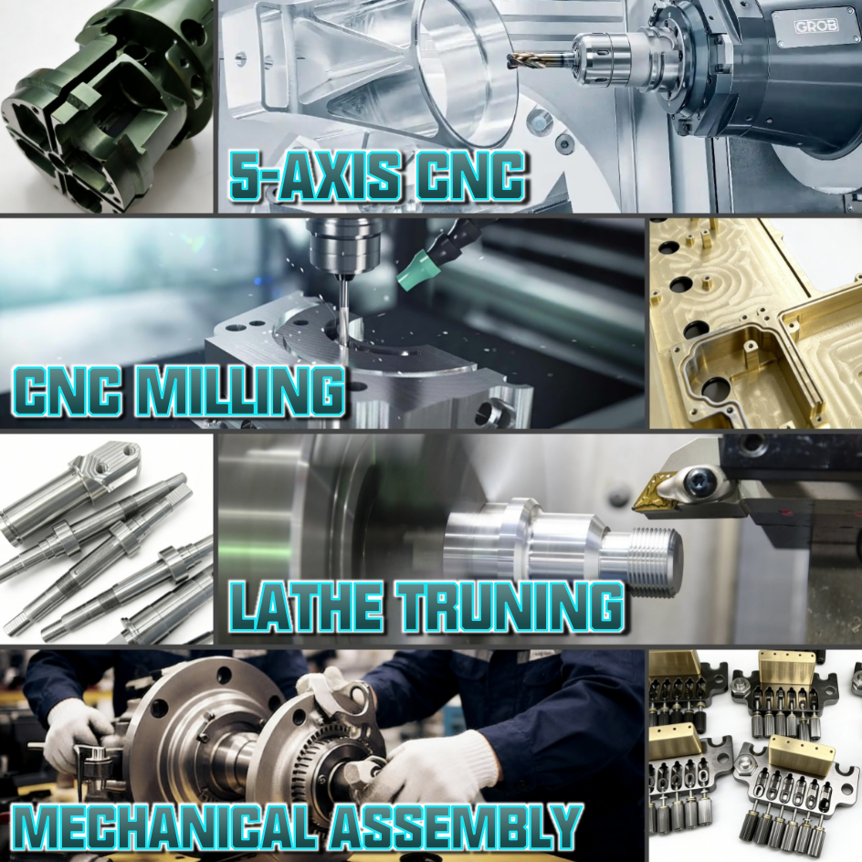 Lightweight Aerospace-Grade Chassis Frame 5-Axis CNC Machined Structural Component for Satellite Equipment