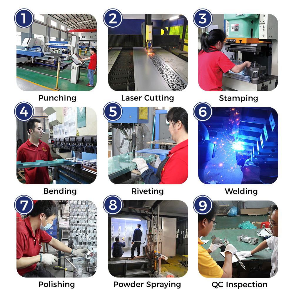 Custom Anodized Aluminum Stainless Steel CNC Machining Parts Comprehensive Fabrication Services Including Contract Manufacturing