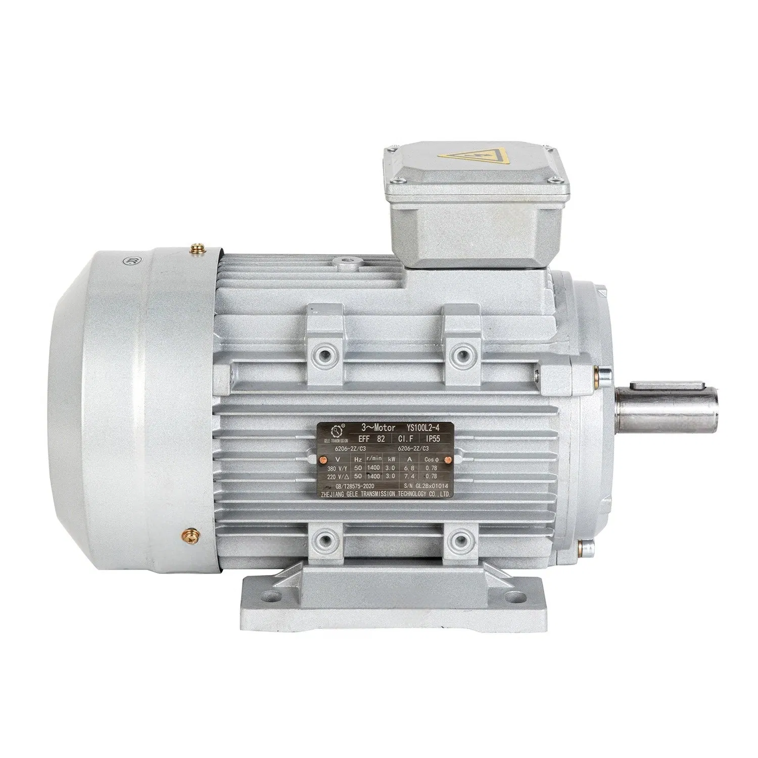 B5-B14-B3 Flange Mounted Electrical Drive 2p-4p-6p-8p 220/380/400/415/440V 50Hz Single Three Phase Yvp VFD Brake Servo AC Fan Electric Motor