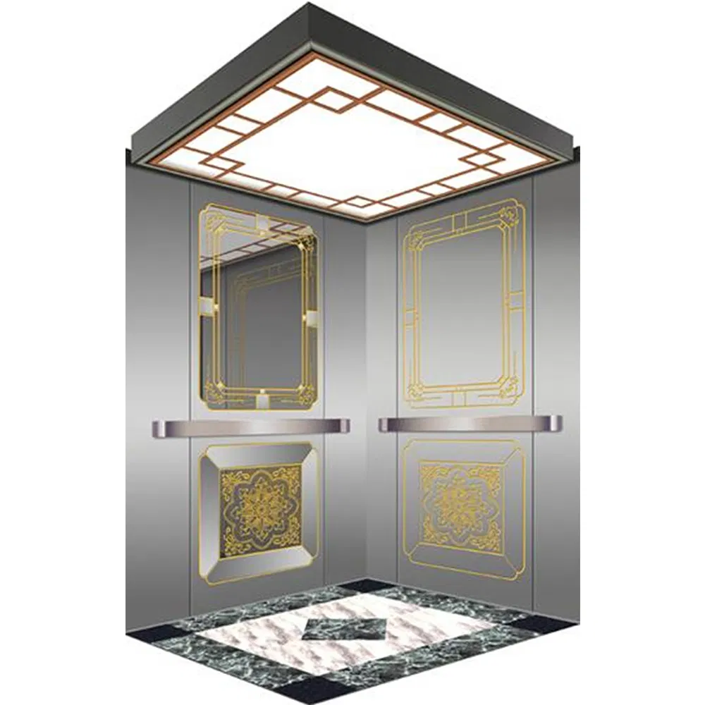 CE Eac Certificated 13 Passengers Residential Lift 1000kg Mrl Passenger Elevator