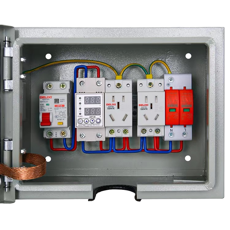 Outdoor Electric Vehicle Charging Distribution Box Waterproof EV Charger Protection Distribution Cabinet With Leakage Protection