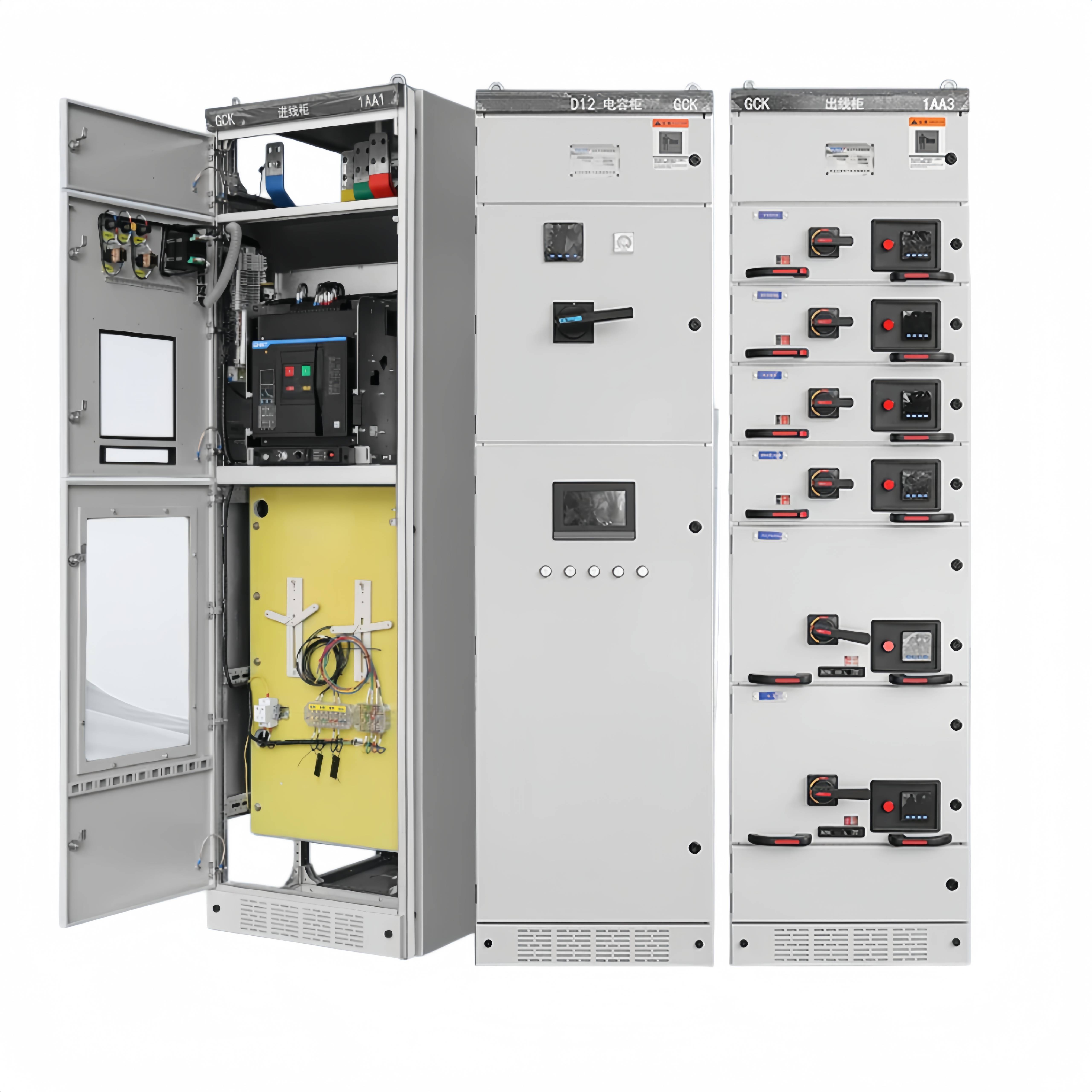 NEUTRON Power Distribution Unit With Switch With Breaker With Monitoring for Manufacturing for Solar Power for EV Charging