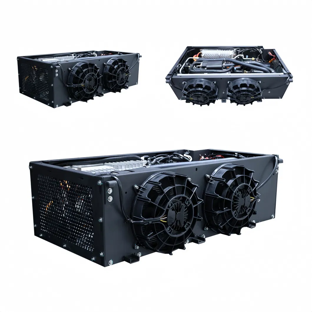 Battery Heating and Cooling Temperaure Management System for Battery Banks, EV Vechiles