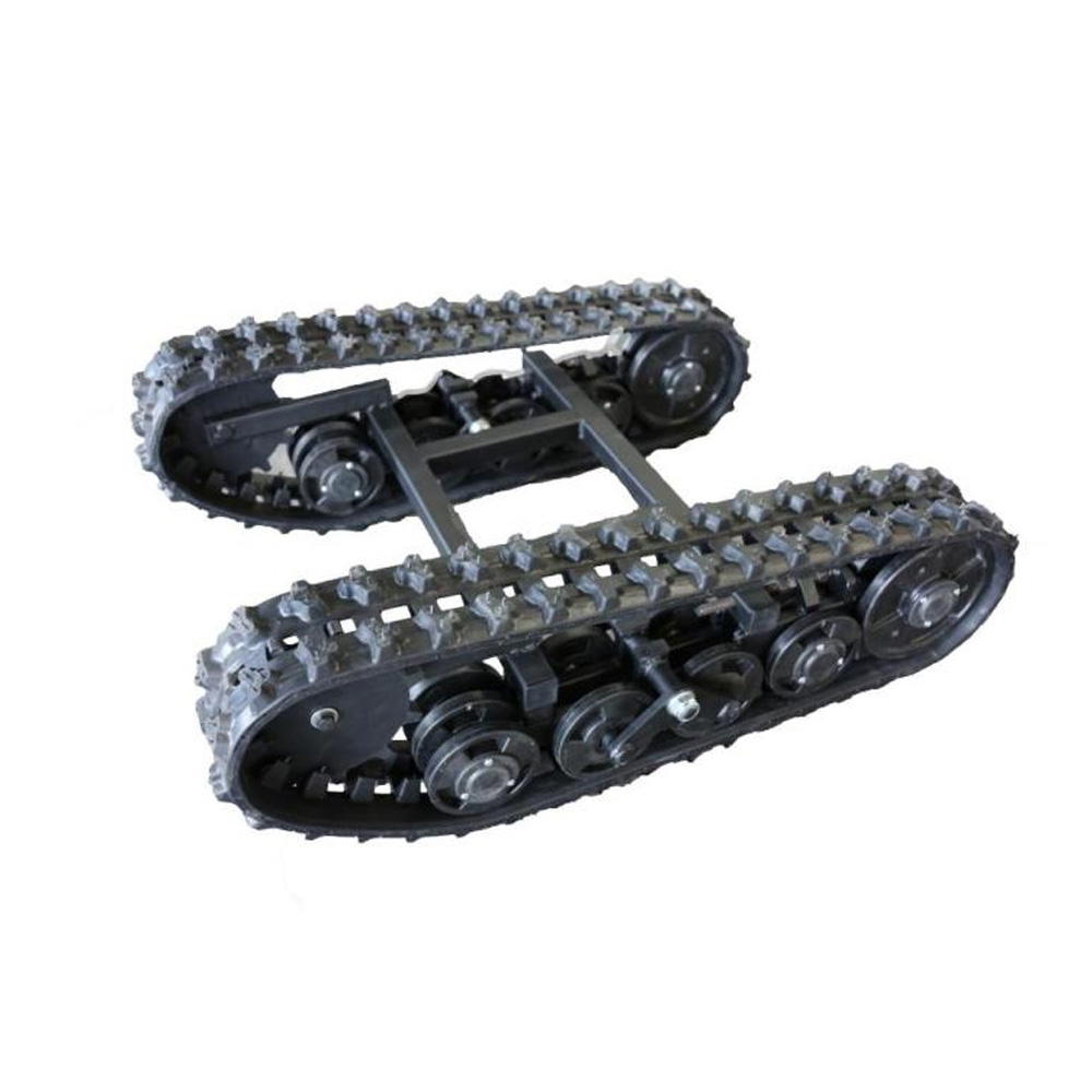 Lightweight 200kG Rubber Tracked Chassis Undercarriage for Excavator Parts for Construction and Farm Industries
