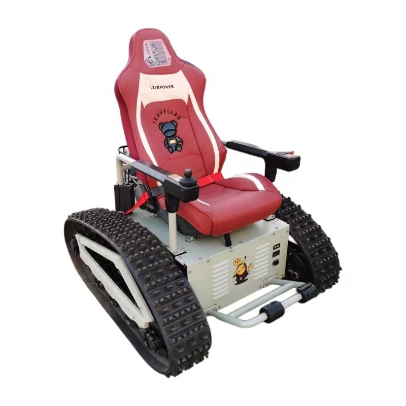 All terrain wheelchair view 2