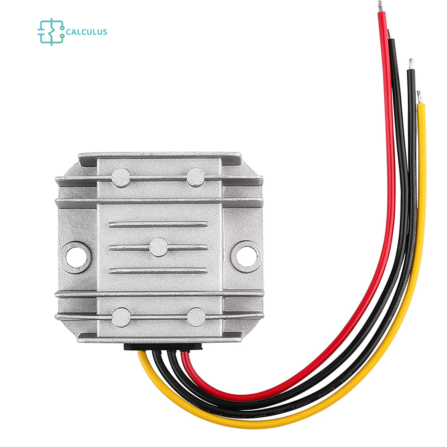 Calculus 12V to 48V DC Step up Converter 1.5A 72W Single Output IP68 Waterproof Aluminum Alloy