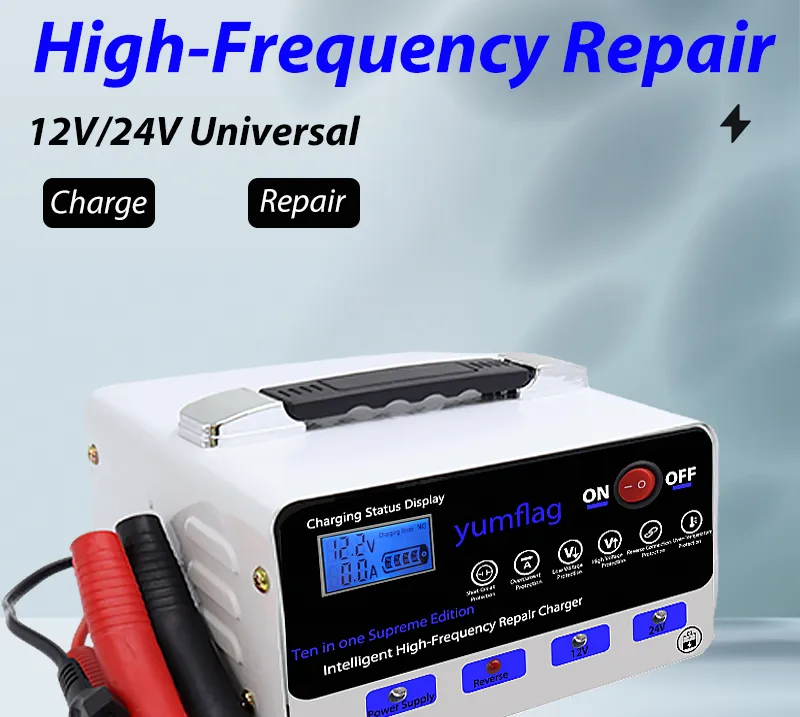 Intelligent Repair of 12V and 24V on-Board AGM Lead-Acid Battery Chargers