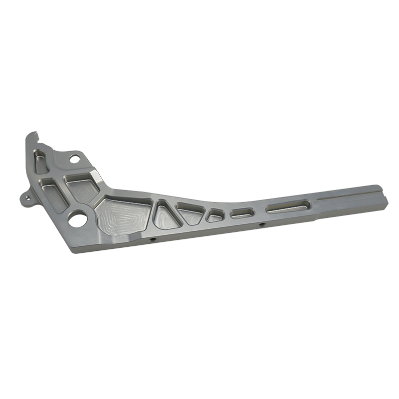 Custom CNC Machined Aluminum 7075 Parts for Lightweight Drone Frames with Precision Sandblasting and Anodizing