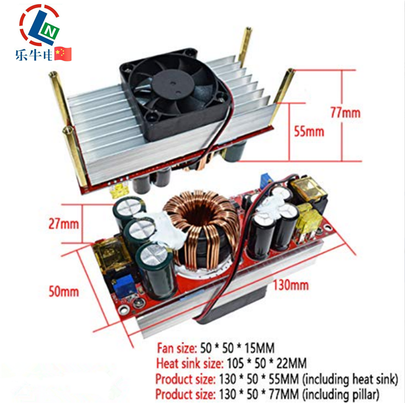 Boost Converter Front View