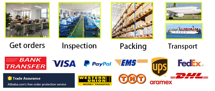 Payment and Shipment info