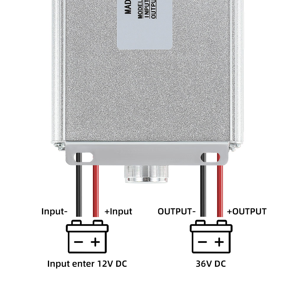 Intelligent High-Power DC-DC Booster Converter Module Ultra-Efficient Power Saving Design