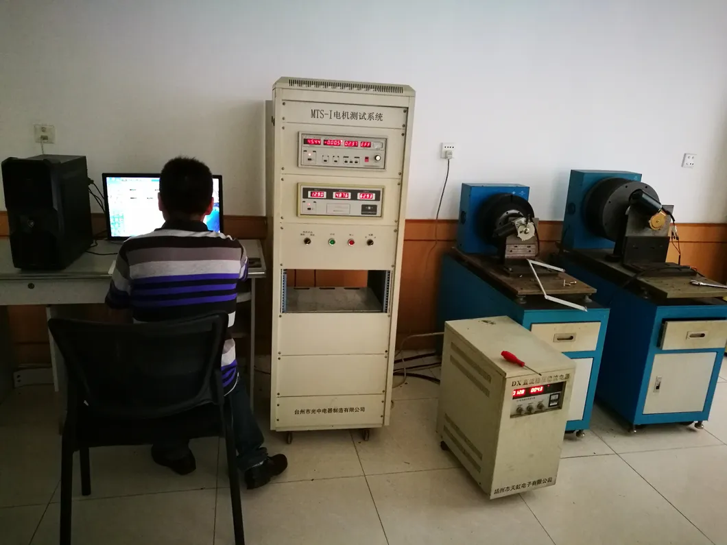 Inspection test before shipment