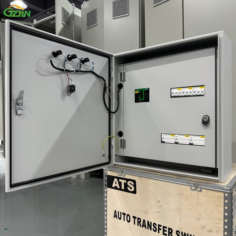 Complete Set 380V Power Distribution Cabinet 200 Amp Electrical Panel Box for EV Charging