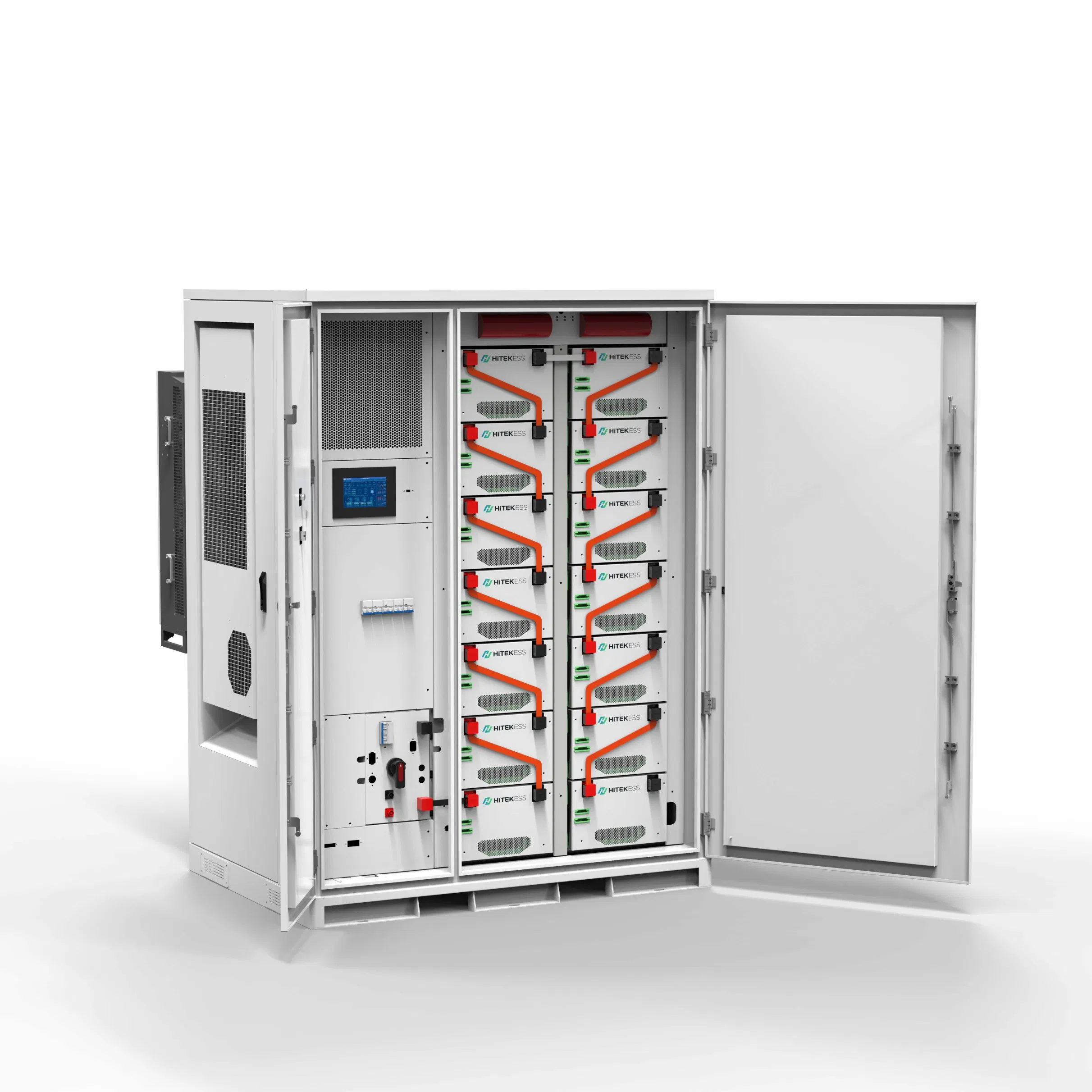 Lithium-Ion Battery Rack 200kwh 229kwh Battery Storage System Bess Thermal Management System Solar Battery Storage System Fast-Install Outdoor Battery Cabinets