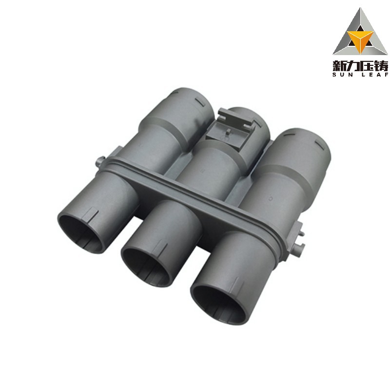 Made to Order Aluminum Die Casting Electroplated Circular Connector Components for Industrial Sensors