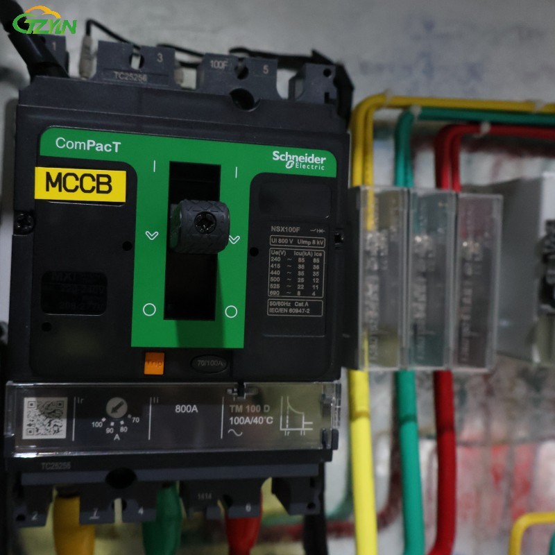Complete Set 380V Power Distribution Cabinet 200 Amp Electrical Panel Box for EV Charging