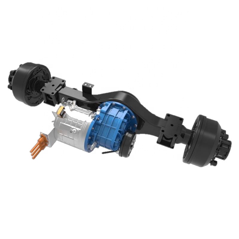 Brogen 110 120kw Drive Rear Axle PMSM Motor EV Drivetrain System for 4.5T 6T Light Truck
