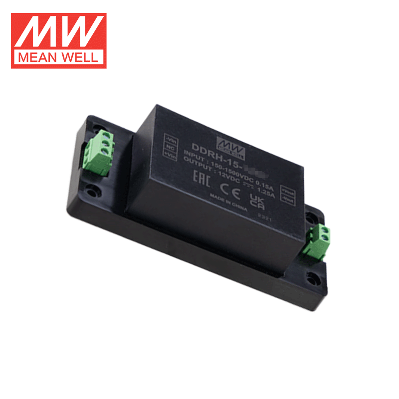 Mean Well DDRH-15-24ST High-Reliability DC-DC Converter for Photovoltaic Power Generation and Energy Storage Systems