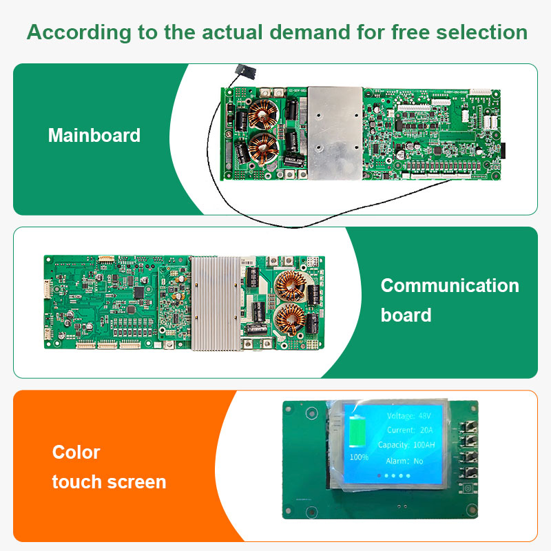 High Voltage Lithium Ion Battery Pack Battery Management Systems BMS PCBA