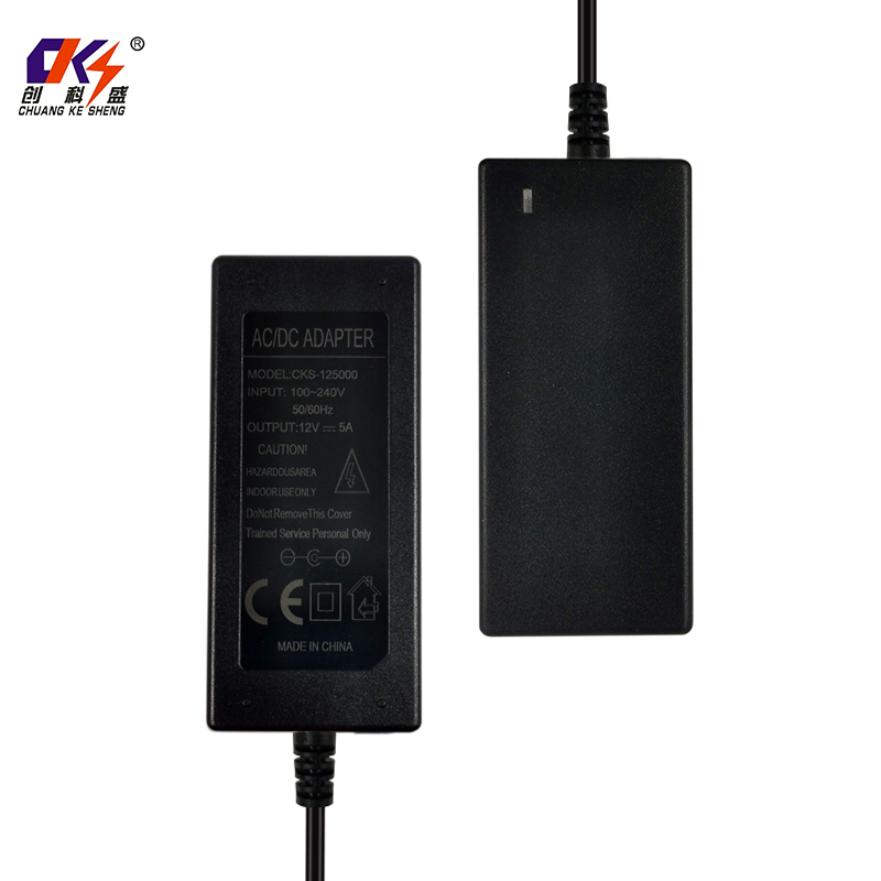 Universal 60 Watt Laptop Charger Ac Adaptor 12V 5A 15V 4A 19V 3.16A 24V 2.5A 48V 1.25A Output 60W AC DC Desktop Power Adapter