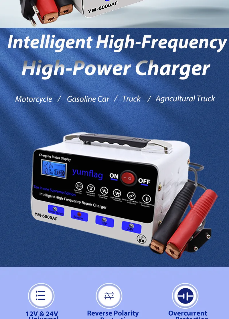 Intelligent Repair of 12V and 24V on-Board AGM Lead-Acid Battery Chargers