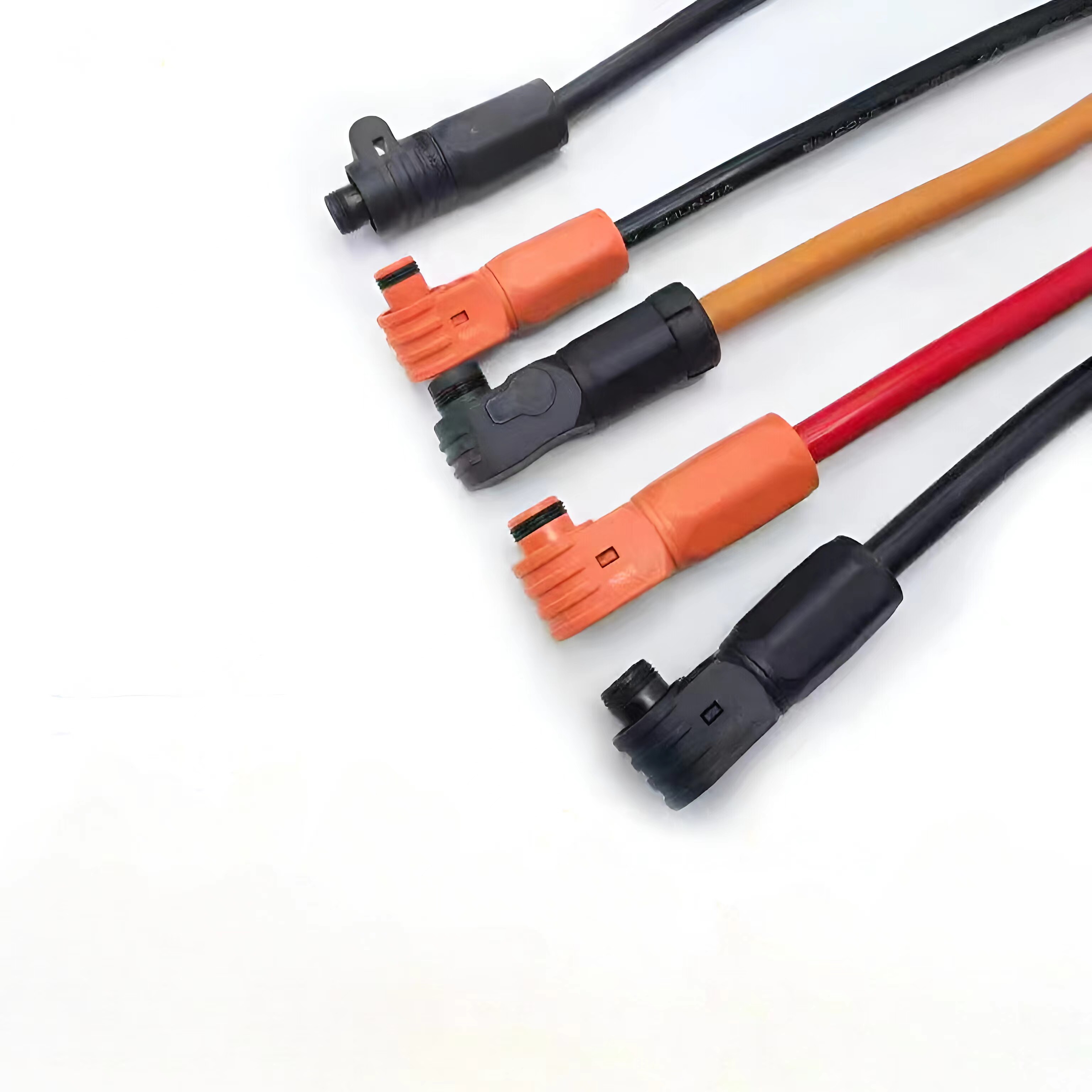 High Voltage Cable Wire Harness Power Lithium Battery Male Female Connector 70A-400A