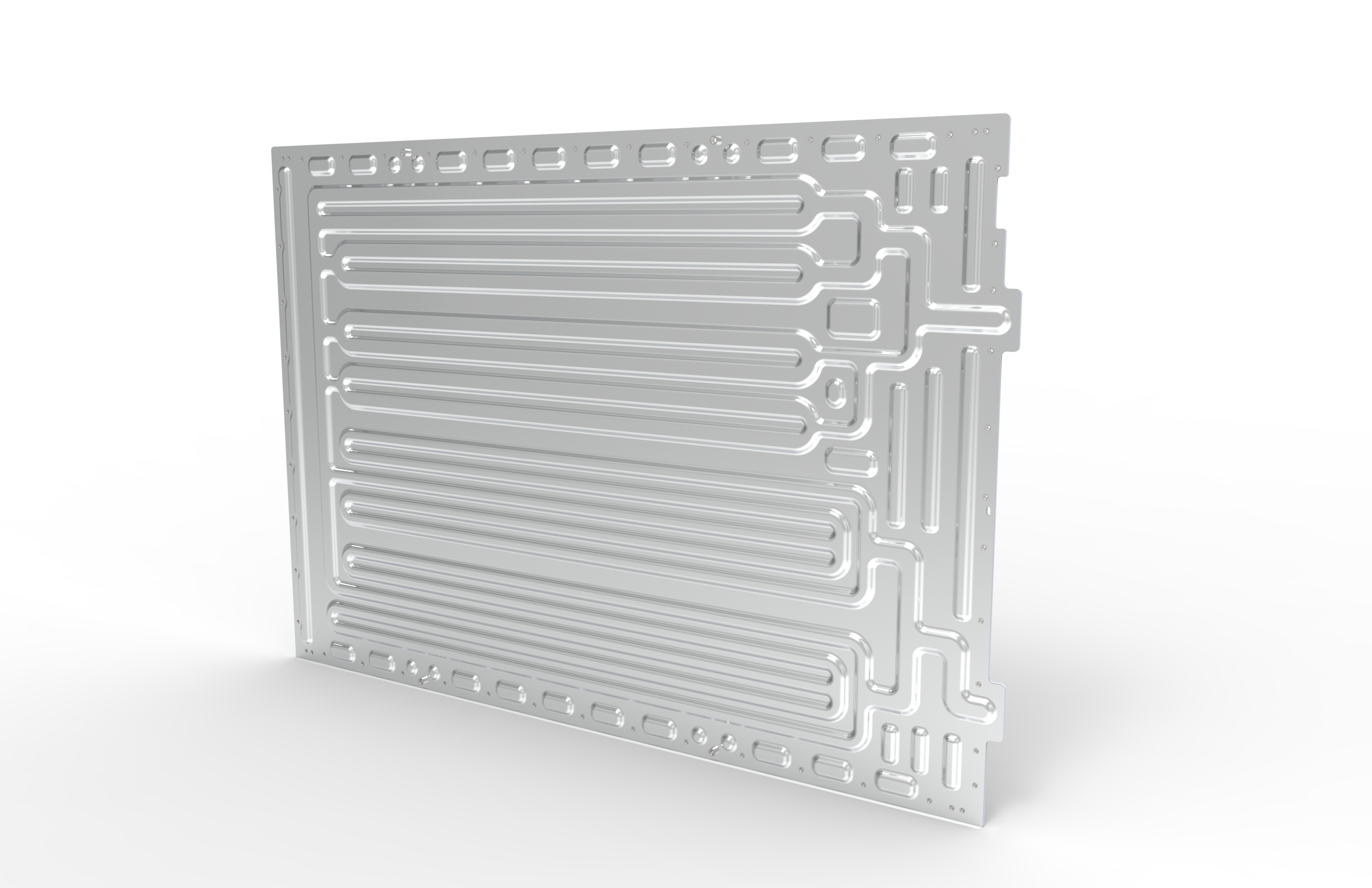 Liquid cooled plate