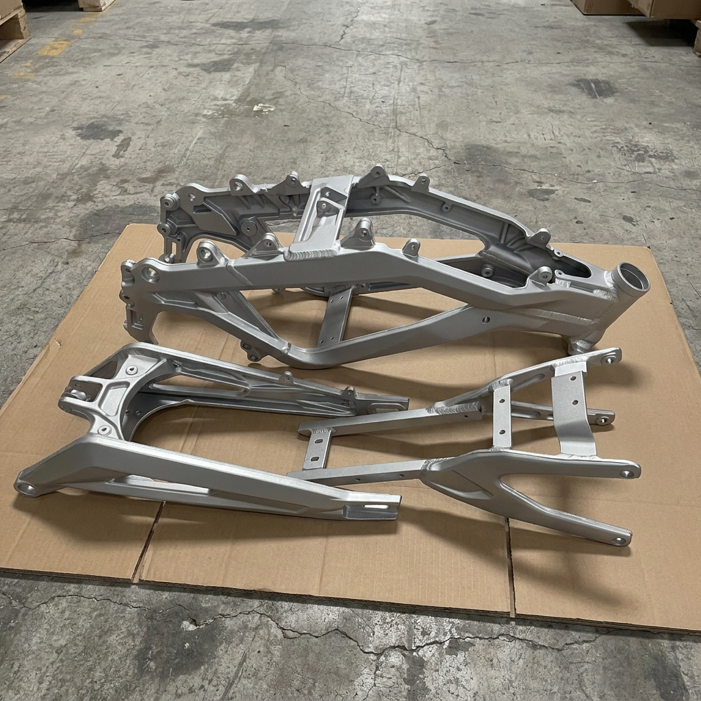 Lightweight Surron Light Bee X LBX Frame Set for Segway X260 X160 CNC Aluminum Alloy Main Frame Swingarm Subframe Parts