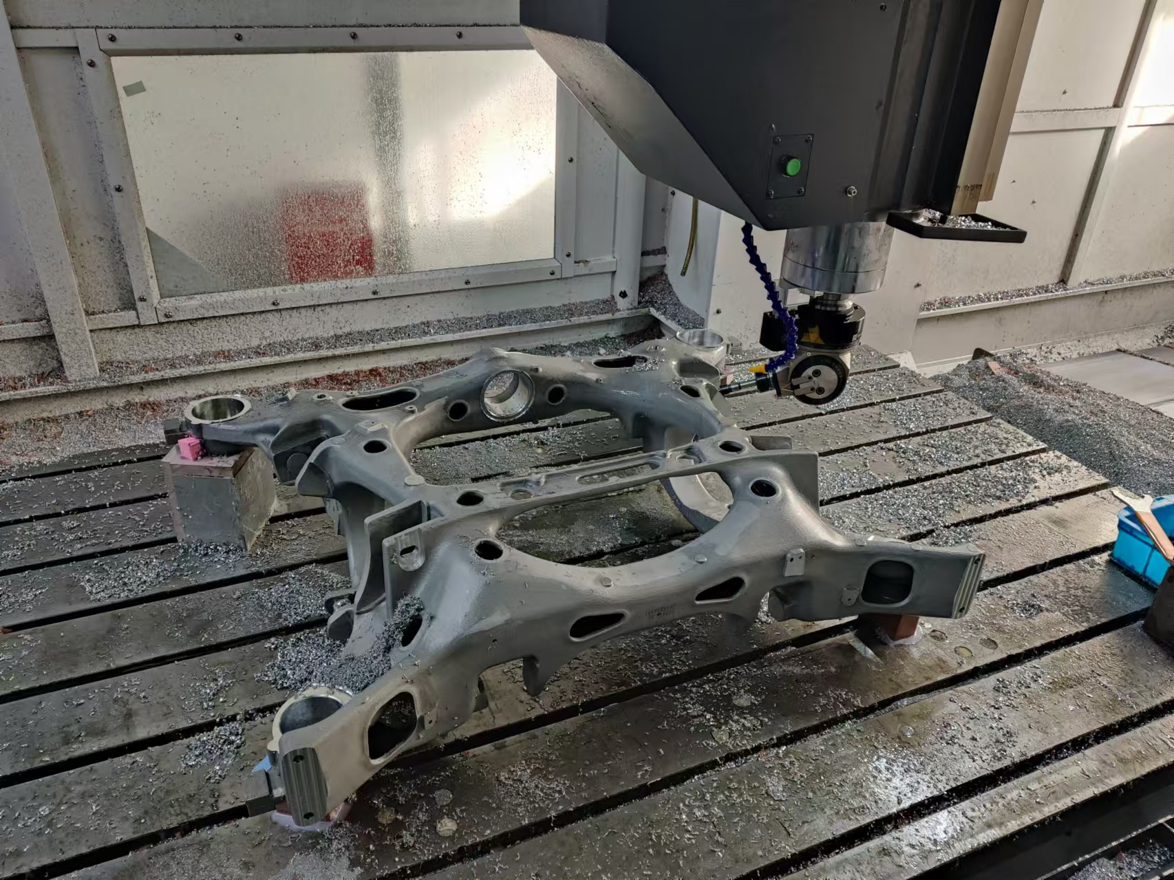 Chassis Frame CNC Fabrication Lightweight Design Components Oversize Parts Machining Custom Precision Machining