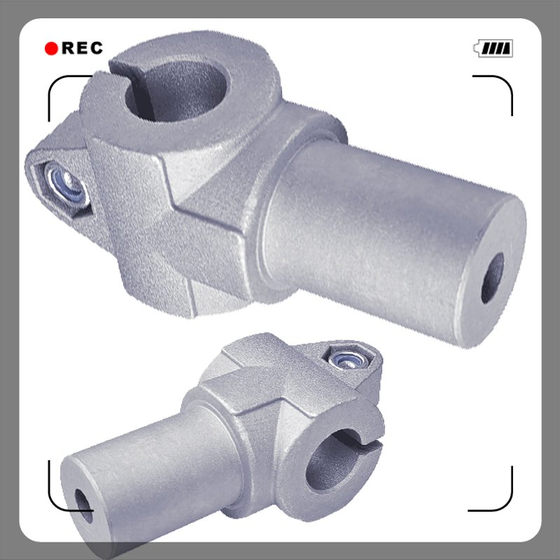 Hot Sale Aluminum Alloy S-Series Pipe Connection Components for Securing Circular Pipes