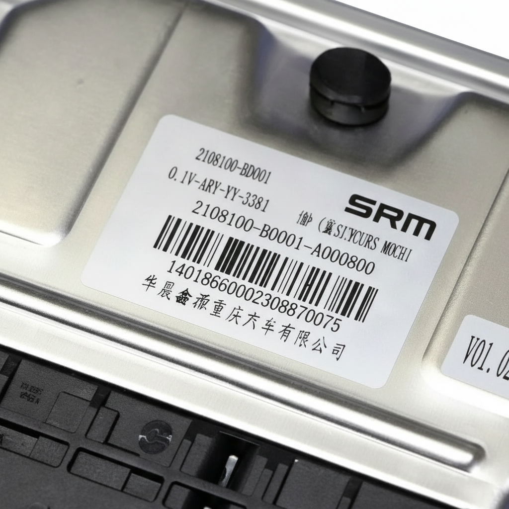 Vehicle Control Unit VCU ECU Computer Board for SRM X30LEV Jinbei X30 Van
